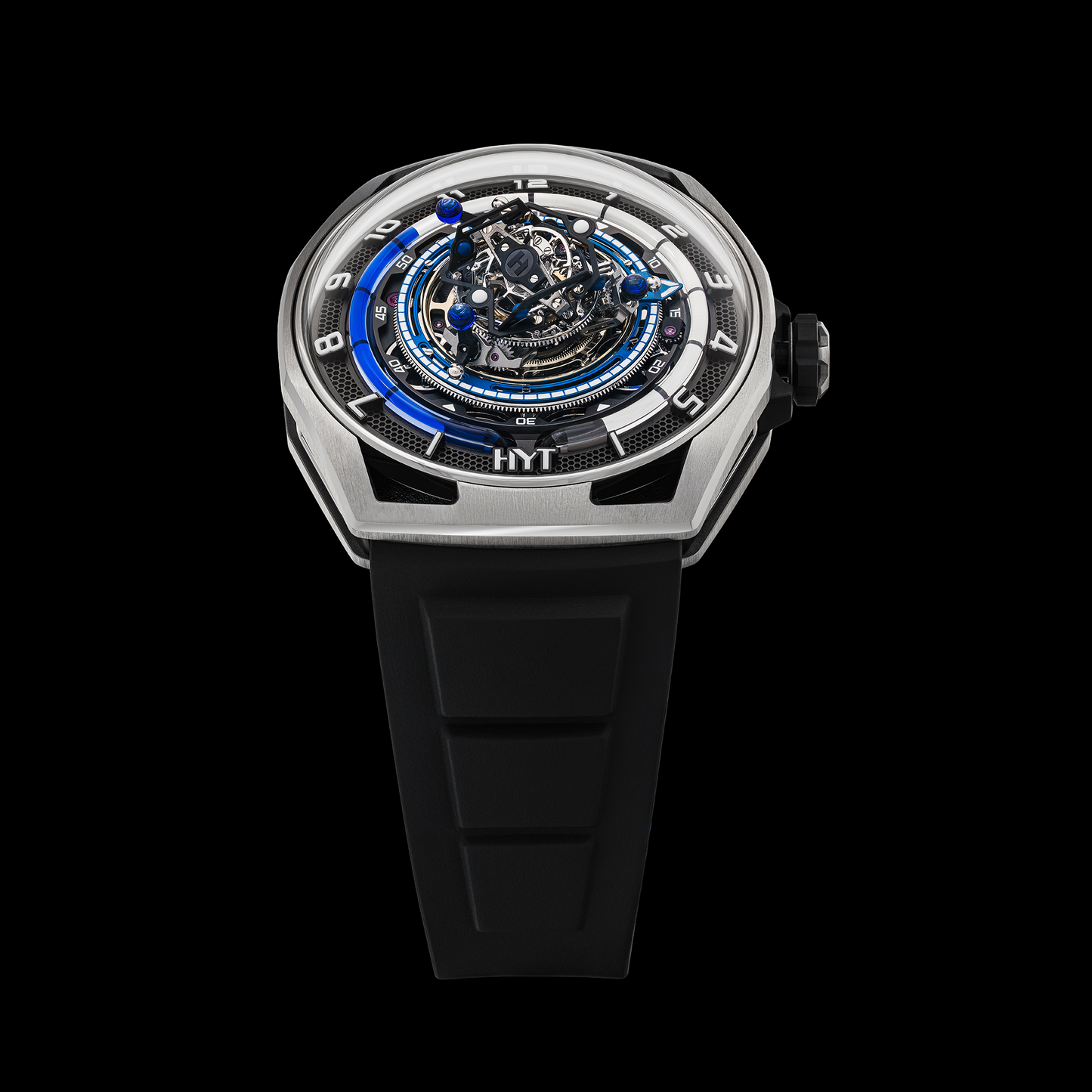 HYT Conical TourbIllon - Titanium Blue