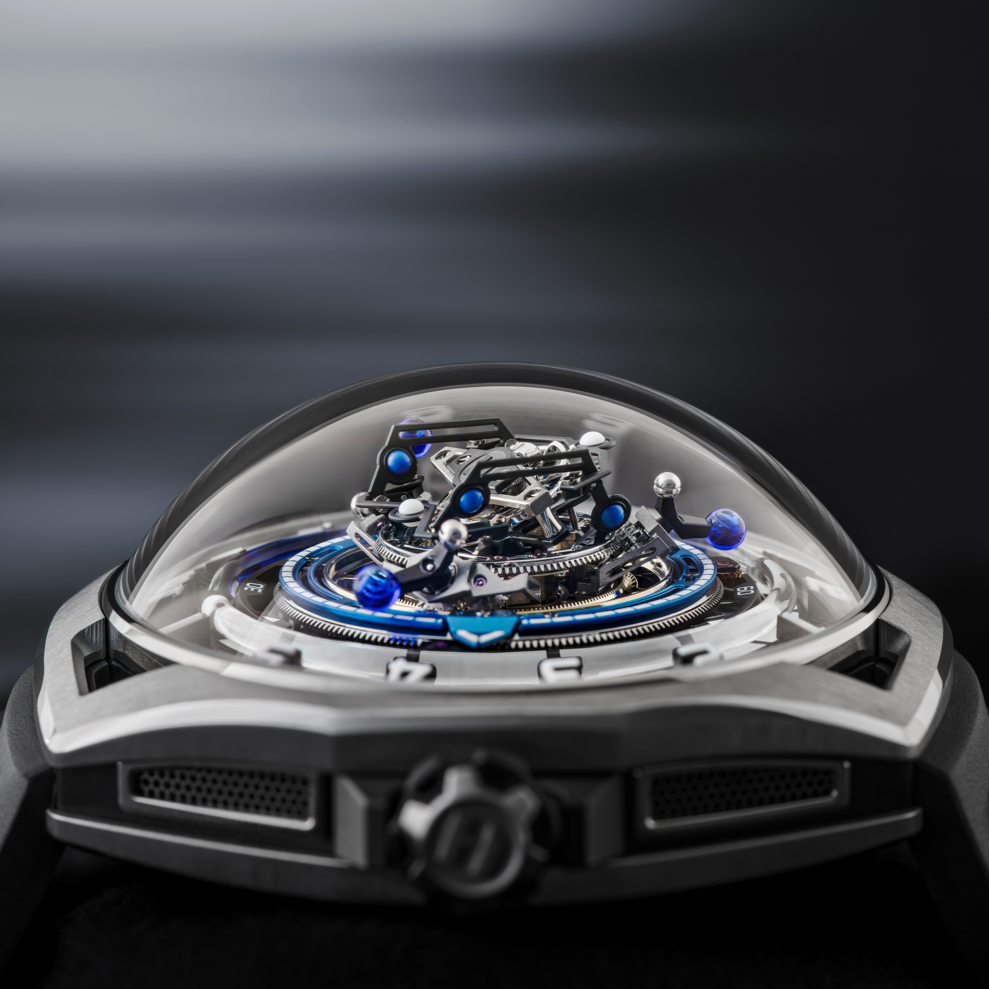 HYT Conical TourbIllon - Titanium Blue